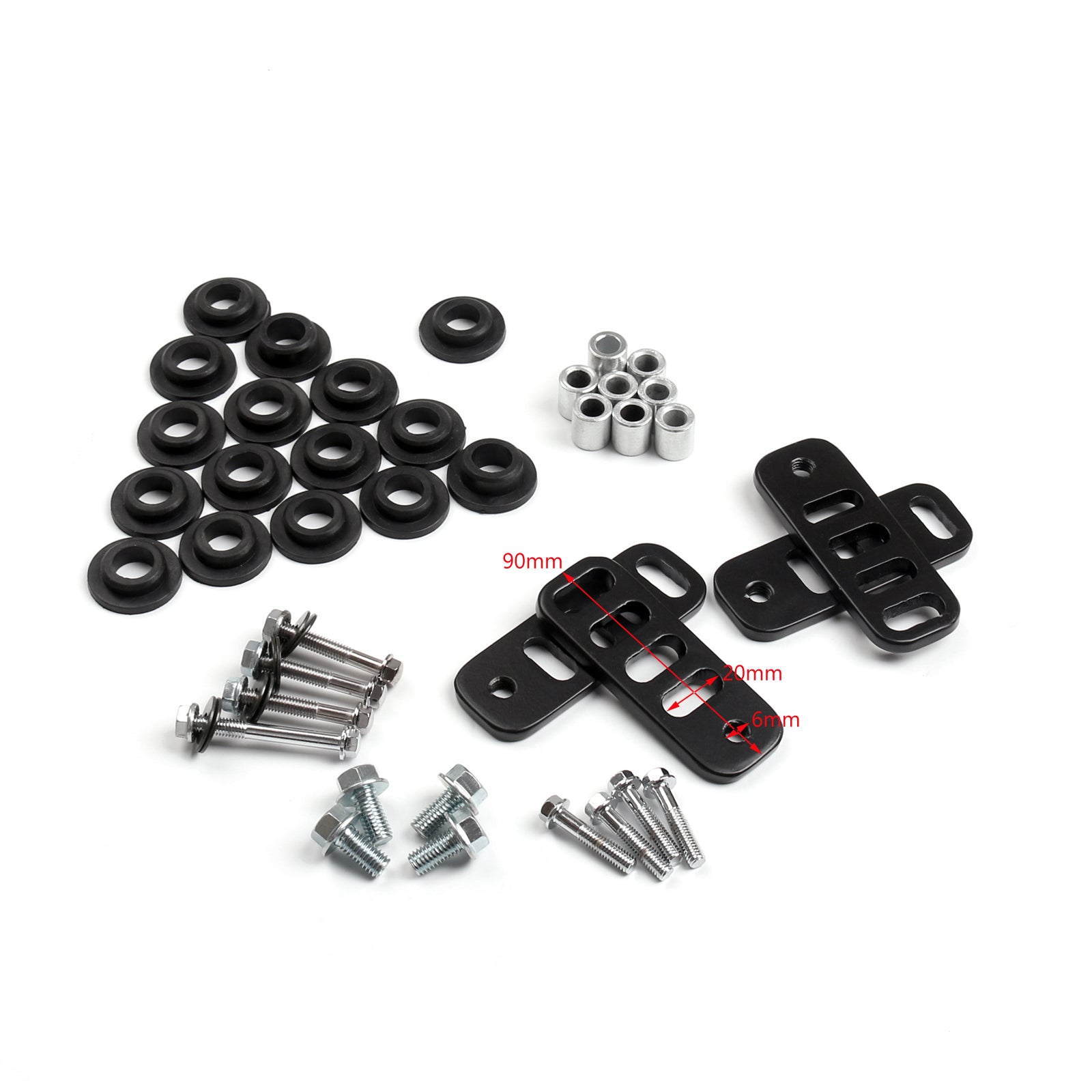 Hard Bags Saddlebags & Heavy Duty Montting Kit Fit for Yamaha Classic DS400 DS650 Kawasaki VN 400 800 Honda VTX1300