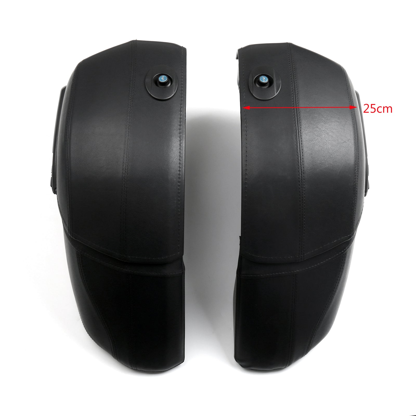 Hard Bags Saddlebags & Heavy Duty Montting Kit Fit for Yamaha Classic DS400 DS650 Kawasaki VN 400 800 Honda VTX1300