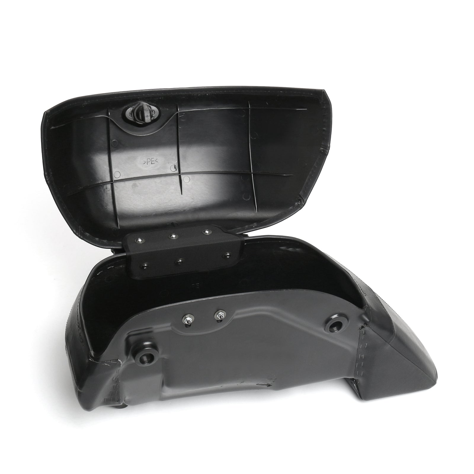 Hard Bags Saddlebags & Heavy Duty Montting Kit Fit for Yamaha Classic DS400 DS650 Kawasaki VN 400 800 Honda VTX1300