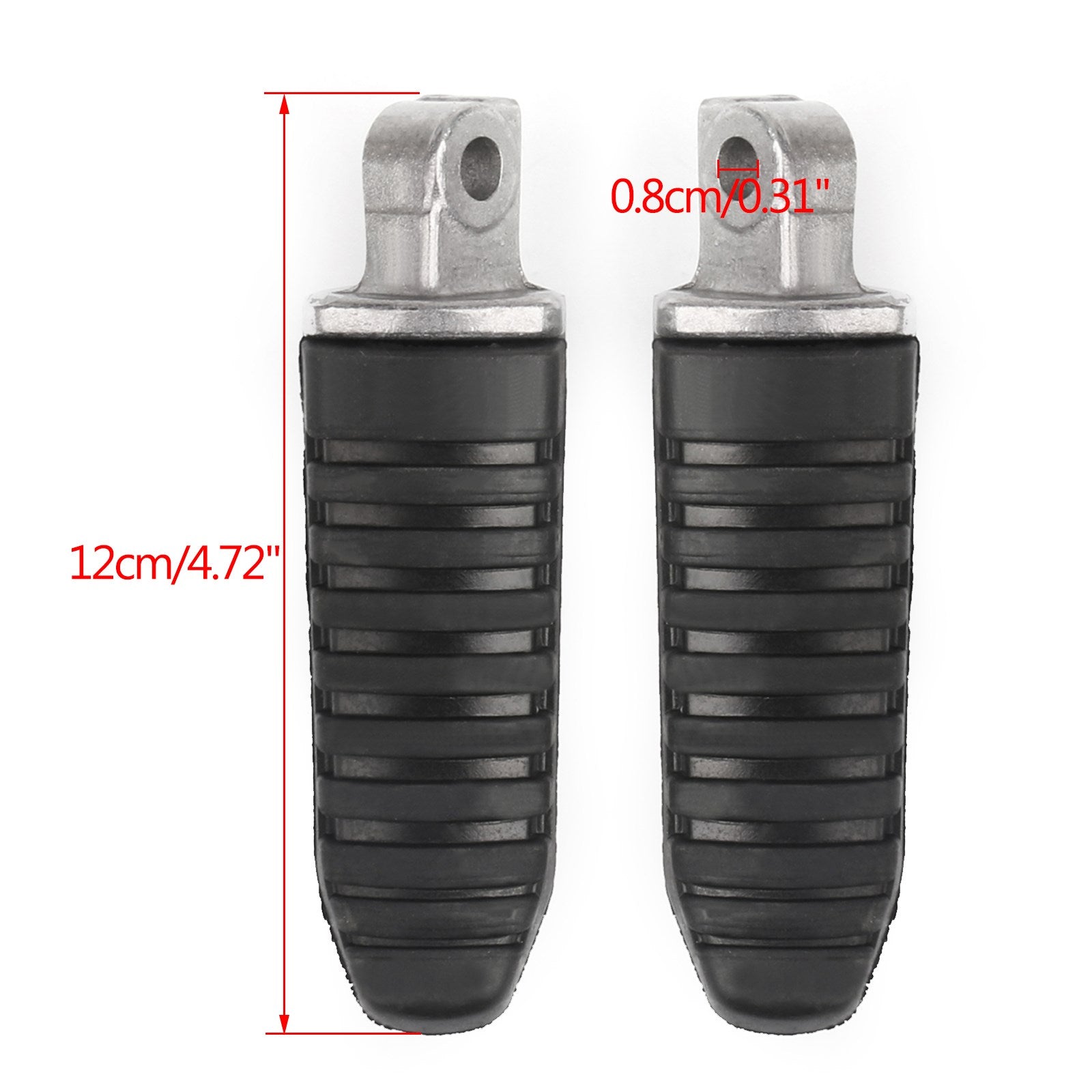 Främre bakre fotstöden fotpinnar för Suzuki V-Strom DL 650 GSX 1250 1300 GSR