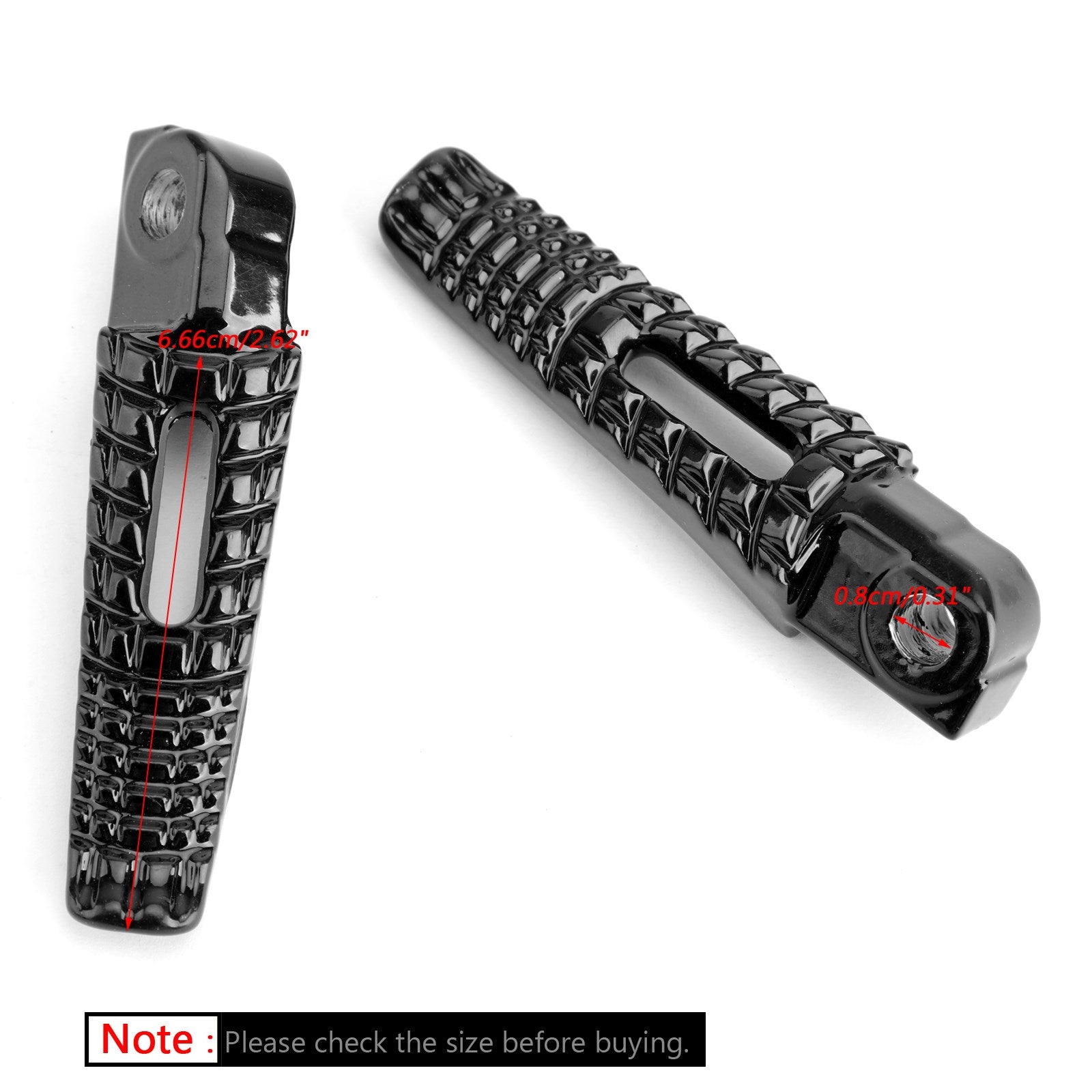 Reposapiés trasero para Suzuki GSXR600 GSXR750 06-14 GSXR1000 2005-14