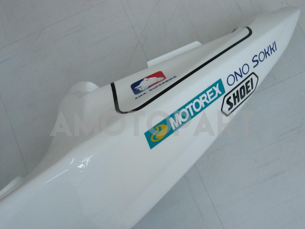 Amotopart 2003-2004 Suzuki GSXR1000 Fairing Multi White&Black Kit