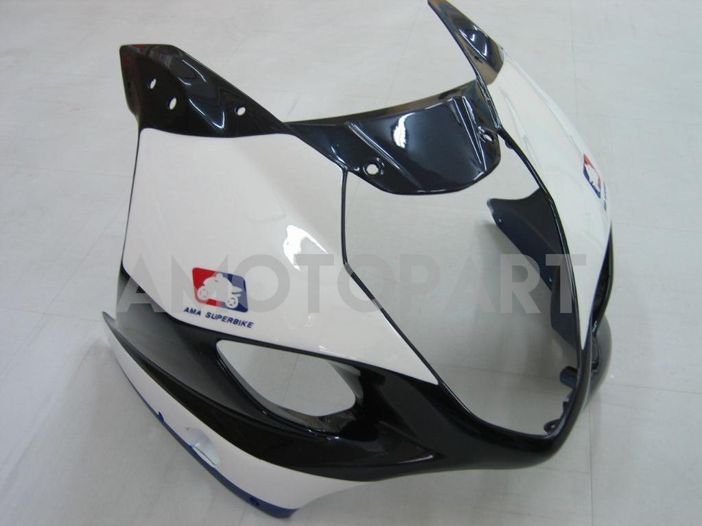 Amotopart 2003-2004 Suzuki GSXR1000 Fairing Multi White&Black Kit