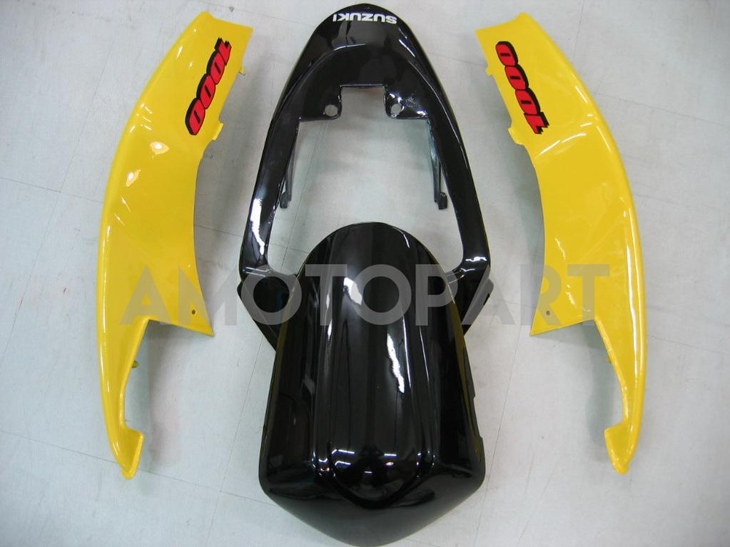 Amotopart 2005–2006 Suzuki GSXR1000 Verkleidung, Gelb&Schwarzes Kit