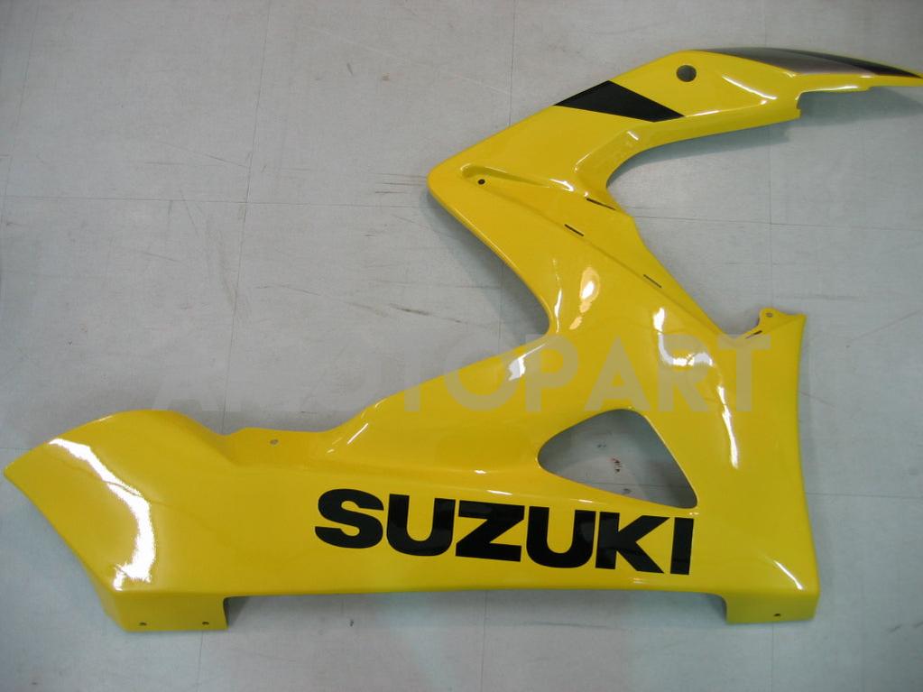 Amotopart 2005–2006 Suzuki GSXR1000 Verkleidung, Gelb&Schwarzes Kit