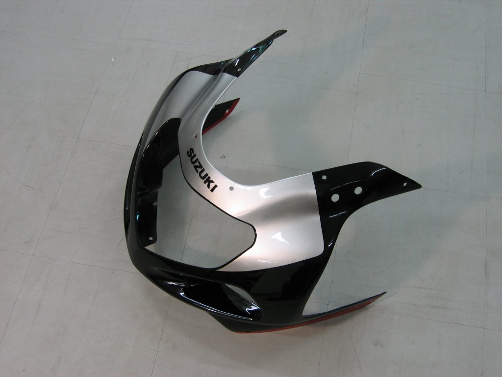 AMOTOPT SUZUKI 01-03 GSXR600 & 00-03 GSXR750 Silver GSXR Racing Red Black Fairing Kit