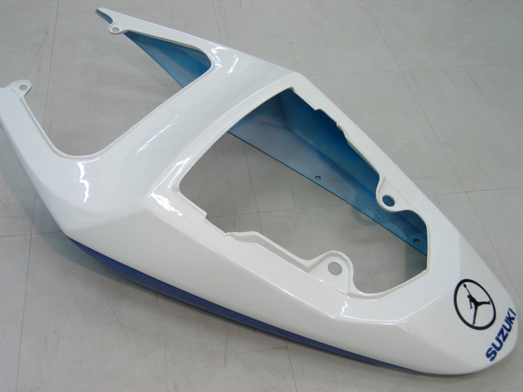Amotopart 2004-2005 Suzuki GSXR600750 Fairing White&Blue Color Kit