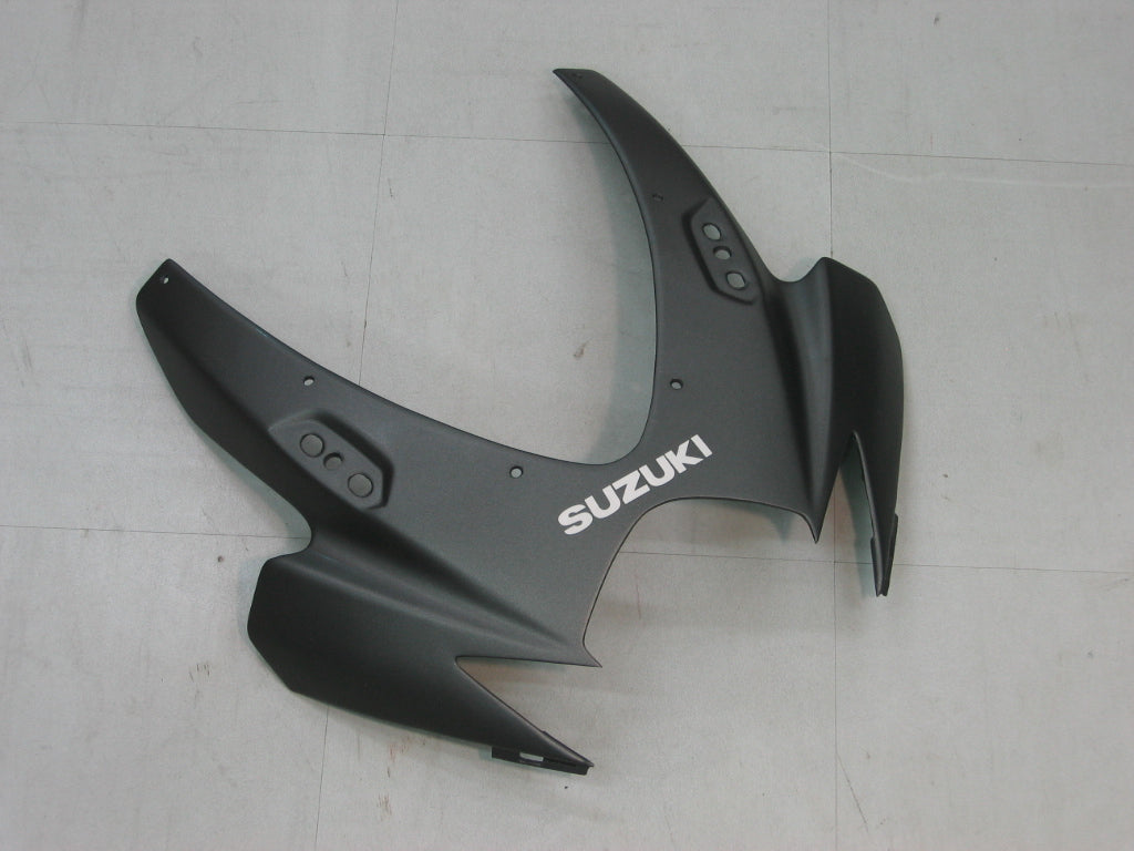 Amotopart 2006-2007 GSXR600/750 Kit de carénage noir Matte Suzuki