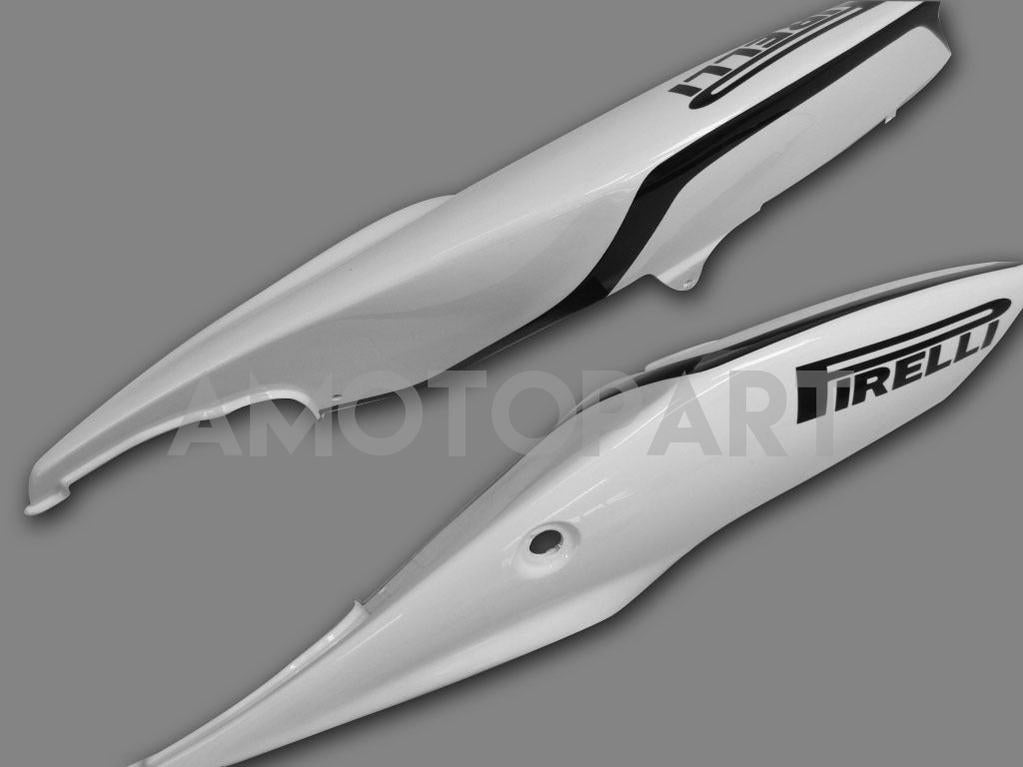 Amotopart 2006-2007 GSXR600750 Suzuki Fairing White Kit