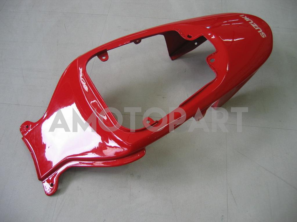 Amotopart 2006-2007 GSXR600750 Suzuki Fairing White&Red Kit