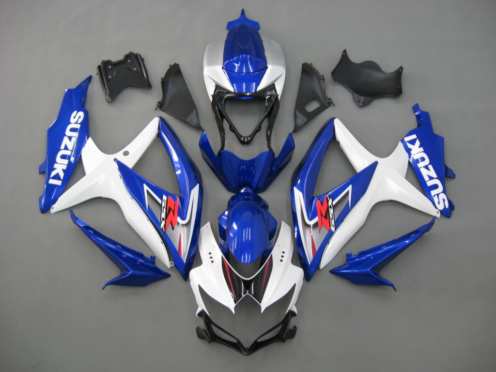 Unpainted ABS Plastic Fairing Kit For Suzuki GSXR600 & GSXR750 (2011-2020) – 25-Piece Custom Fit Bodywork