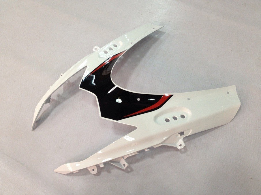 Amotopart 2011-2025 Suzuki GSXR 600 750 Fairing White&Niebieski zestaw