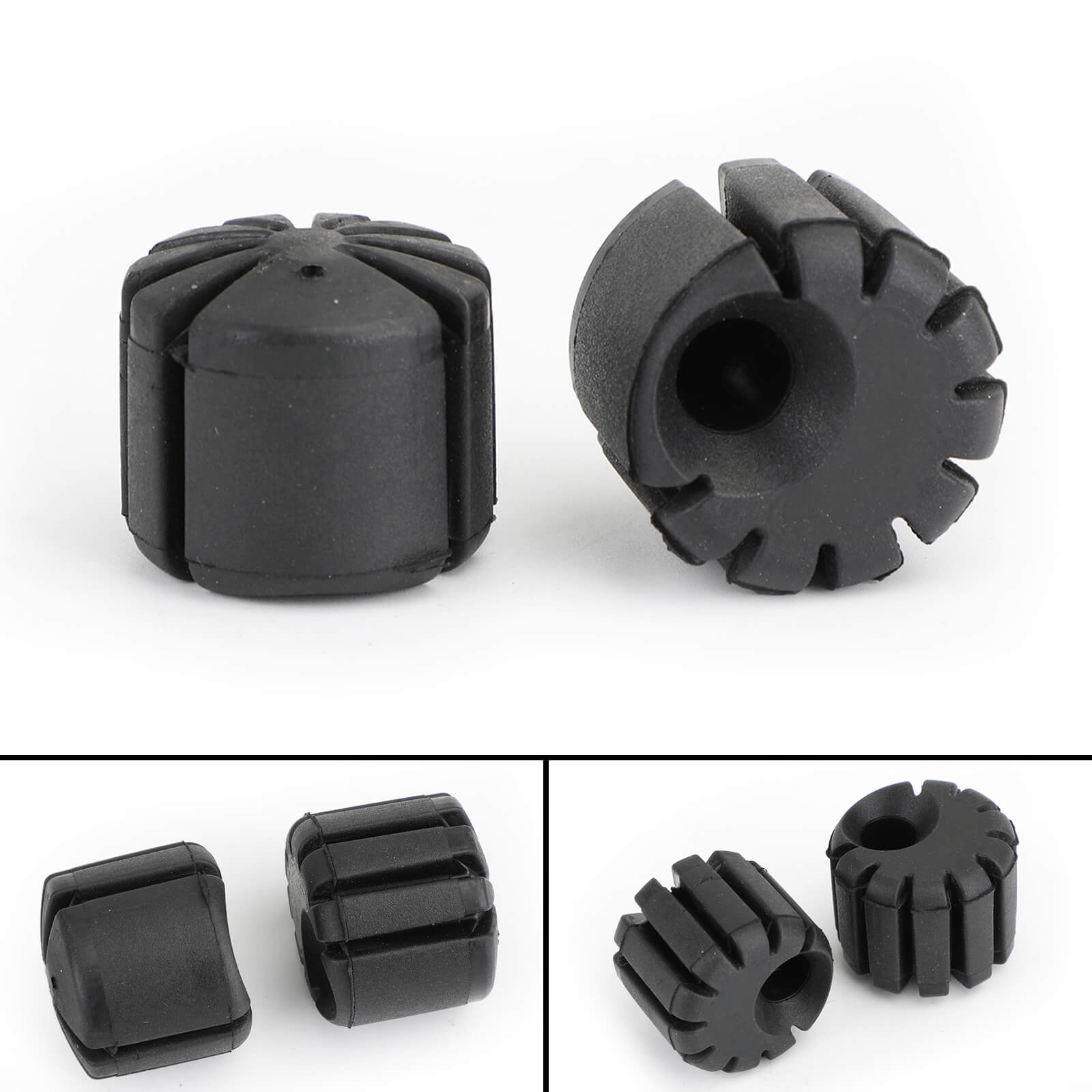 BMW R1200RT R1200GS LC ADV K1600GT R1250RT R1250GS 2 X Kit de descenso inferior de sillín de asiento de motocicleta de goma