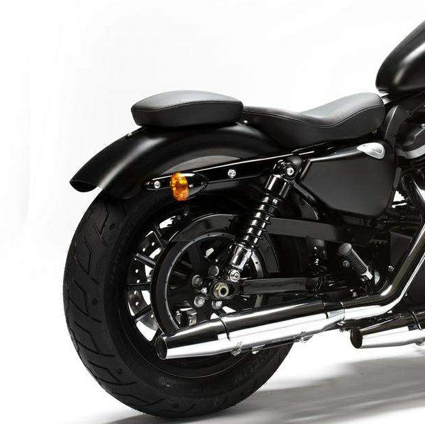 Sportster XL1200 883 72 48 2014-2016 Černý polštář sedadla pro spolujezdce