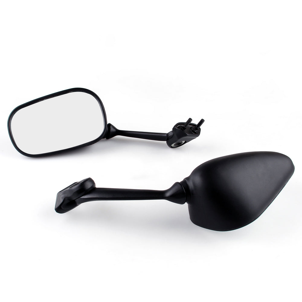 Racing Mirror Mirrors for Yamaha Yzf R6 2008-2010 Black Generic