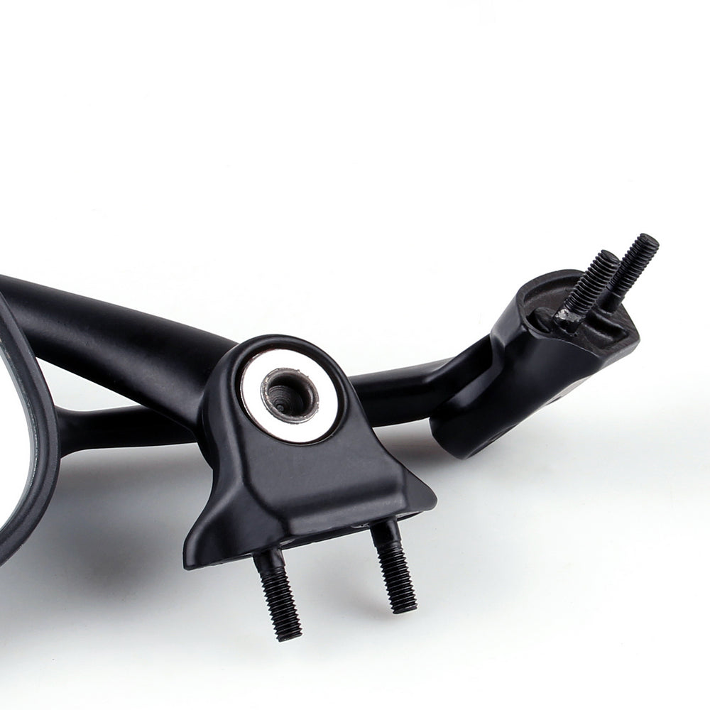 Racing Mirror Mirrors for Yamaha Yzf R6 2008-2010 Black Generic