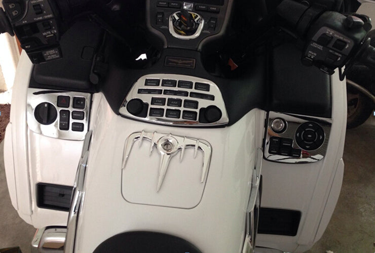 2001-2011 Honda GL1800 Honda Goldwing Chrome Fairing Right Side Control Accent