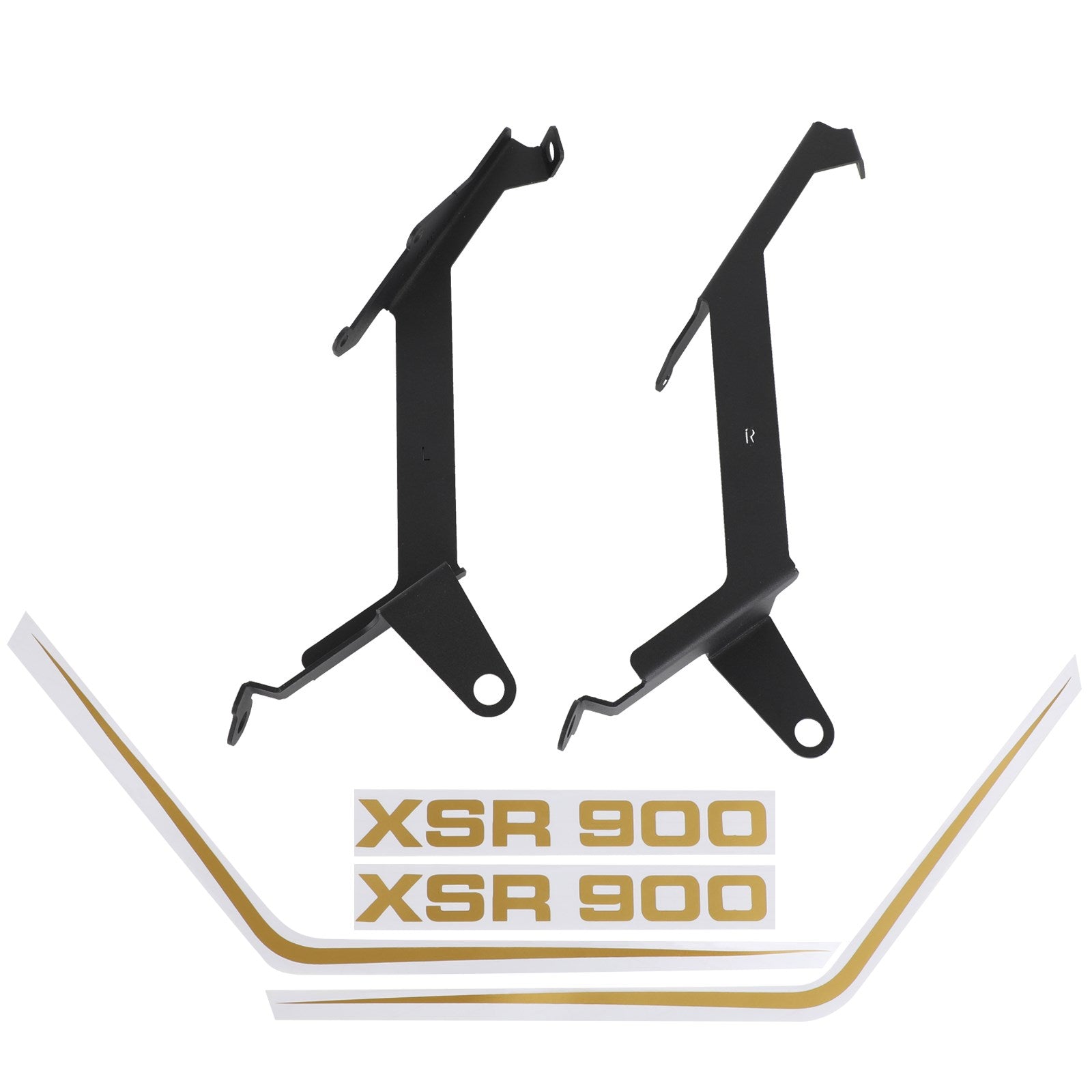 Hale sider sæde ramme cover-fairing til Yamaha XSR 900 2016-2021 generisk