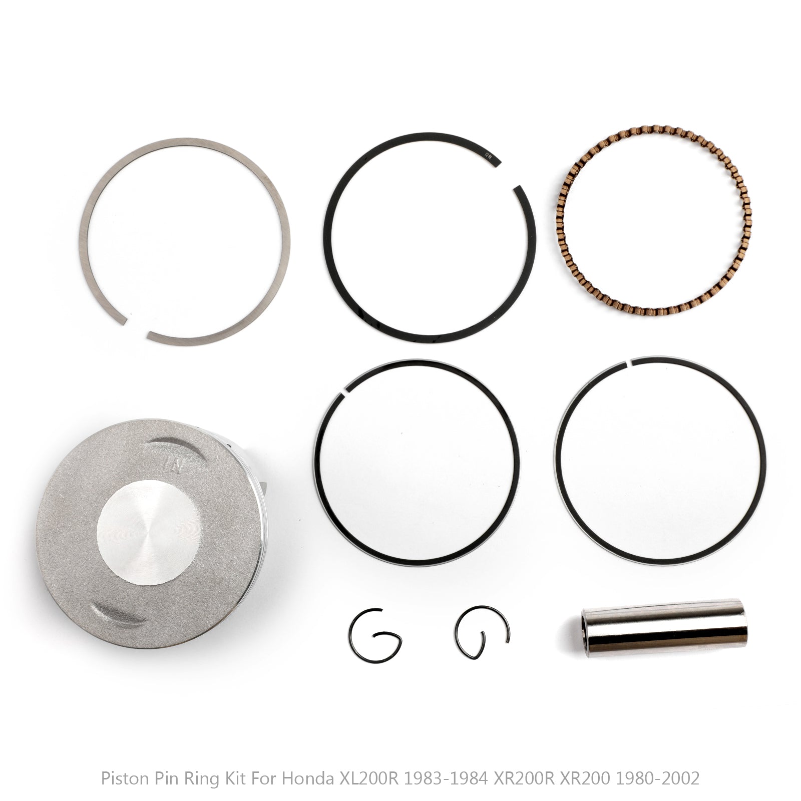 Zuiger 65,50 mm ue XL200 Honda XR200 XR200R 13011-446-811 Kit 1980-2002 FITS STD Generiek