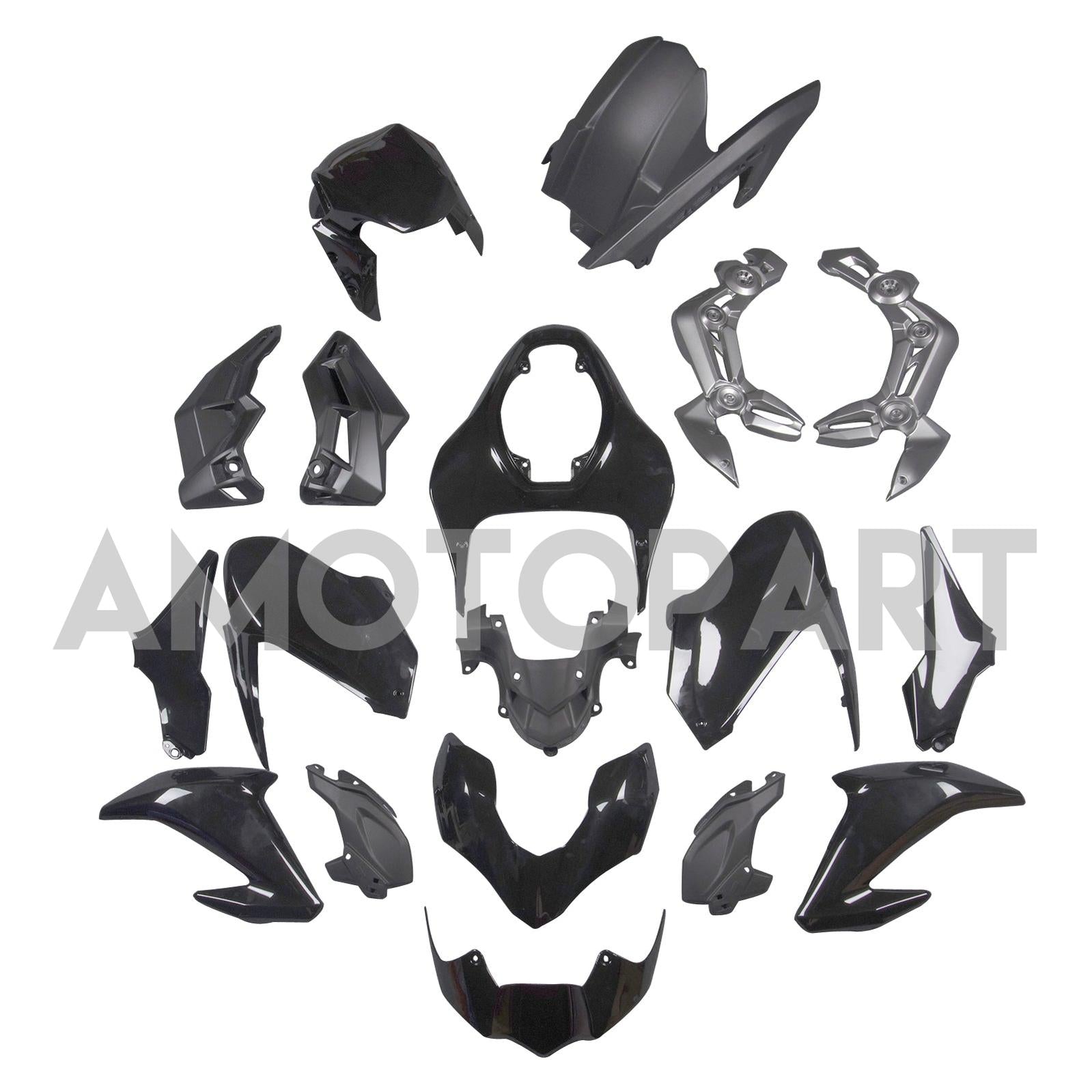 Amotopart Fairings Kawasaki Z900 2017-2019 Fairing Kit