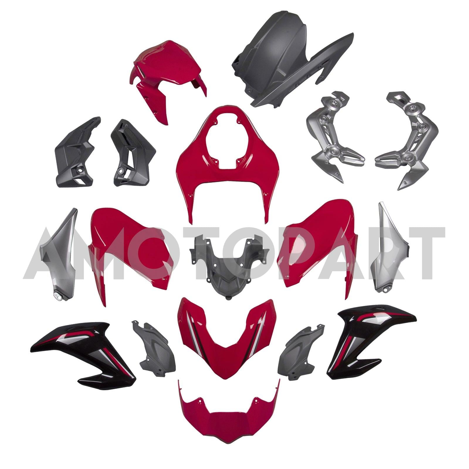 Amotopart Fairings Kawasaki Z900 2017-2019 Fairing Kit