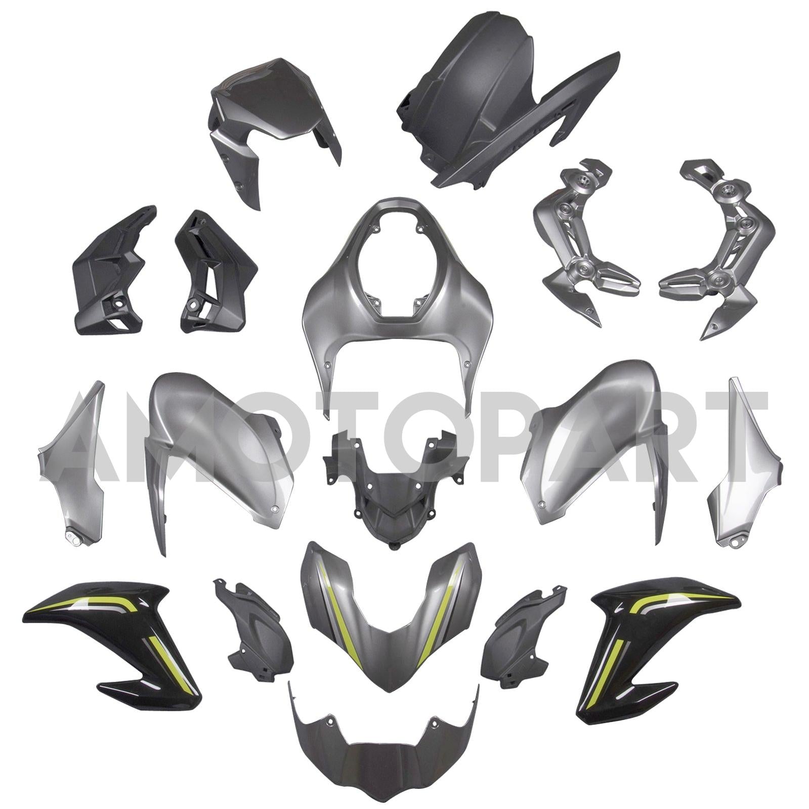 Amotopart Fairings Kawasaki Z900 2017-2019 Fairing Kit