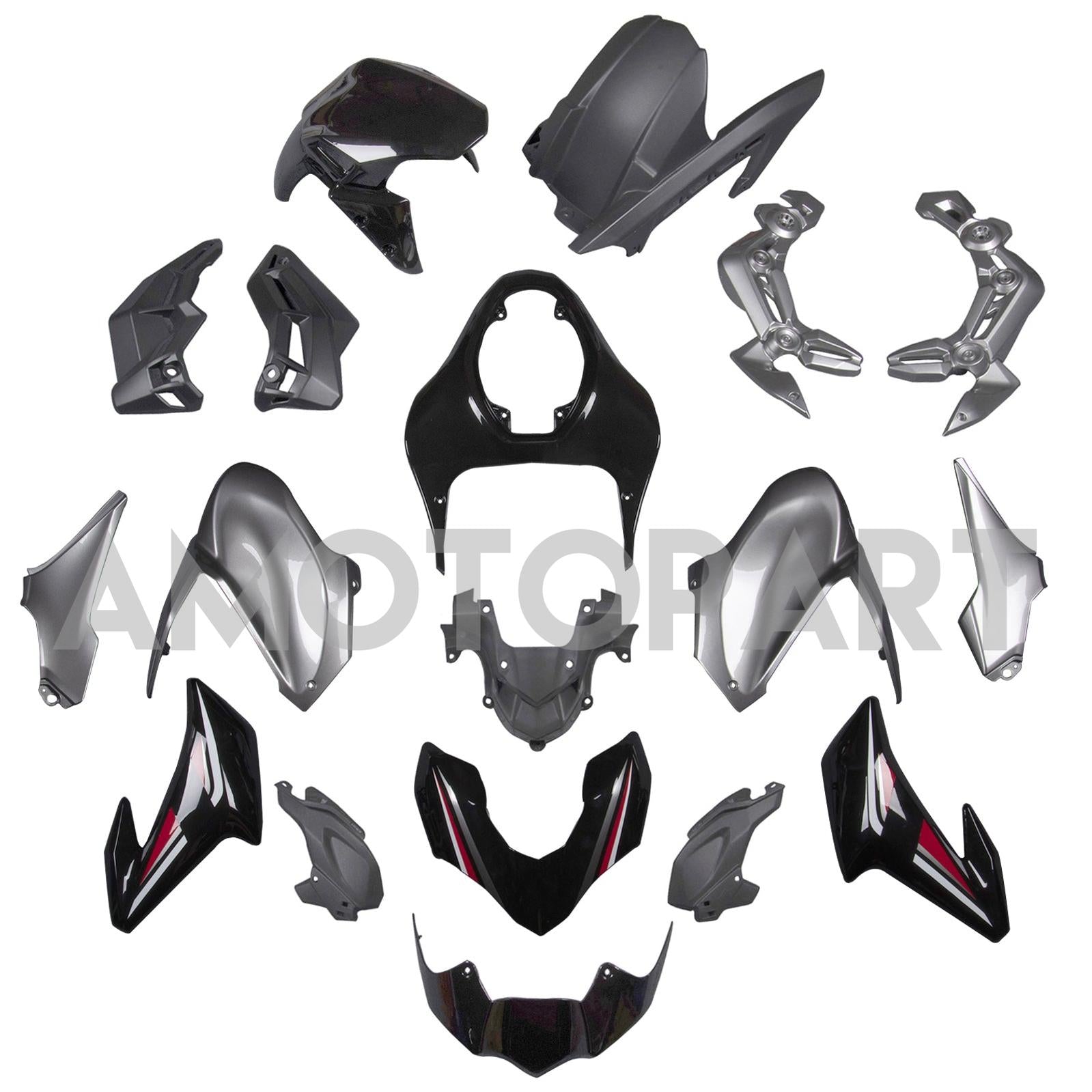 Amotopart Fairings Kawasaki Z900 2017-2019 Fairing Kit