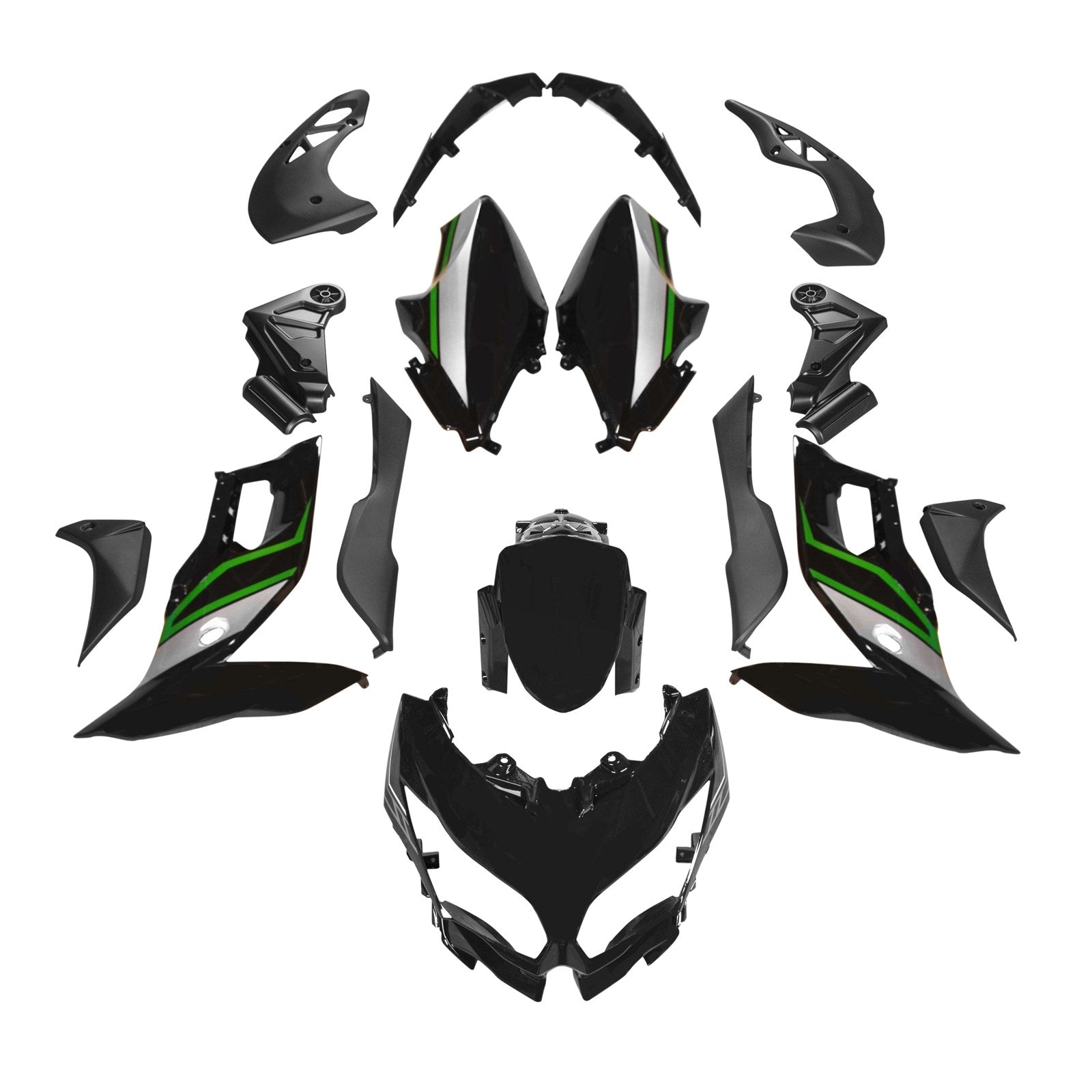 Kit de carenado Amotopart Kawasaki VERSYS650 2015-2021