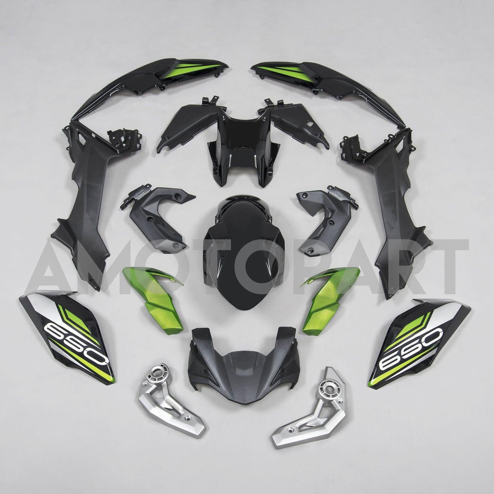 Amotopart Fairings Kawasaki Z650 2017-2019 Kit