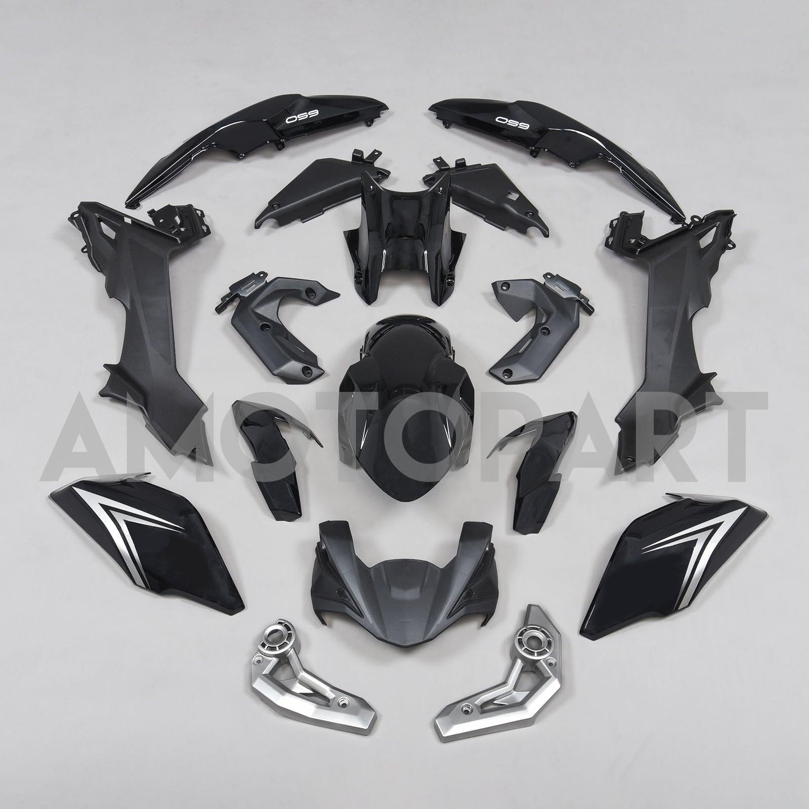 Fairings Amotopart Kawasaki Z650 Kit 2017-2019