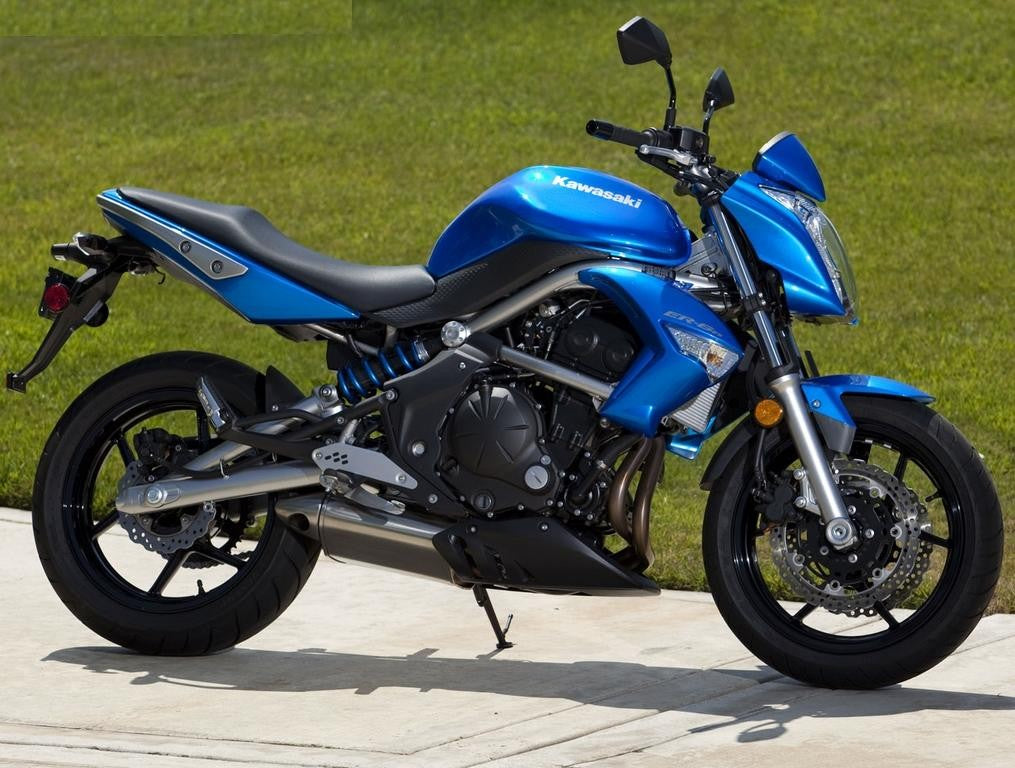 Amotopart Kawasaki Er6n (2009-2011) Kit de carenagem