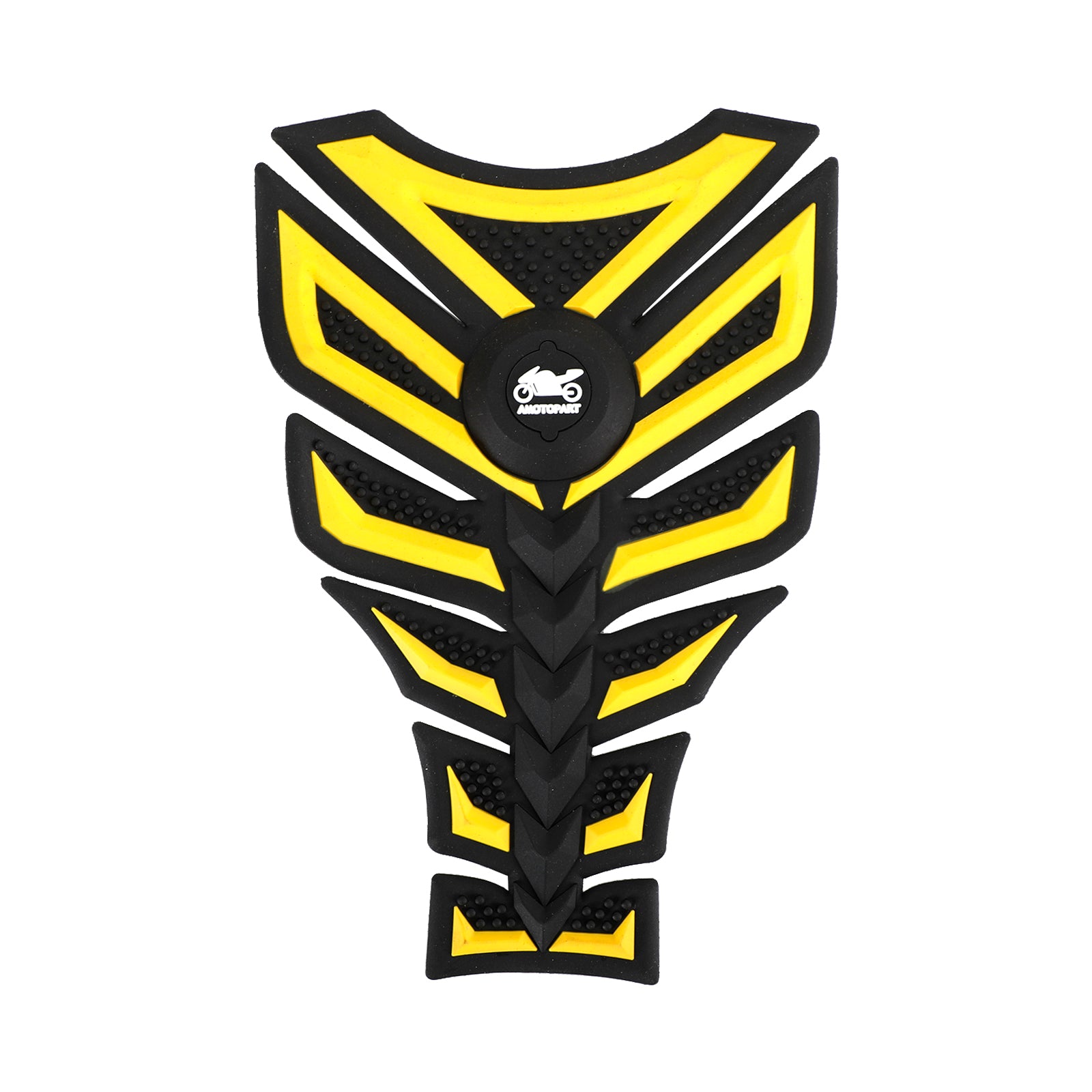 Protector de almohadilla de tanque de gasolina de Gel de goma para motocicleta 3D, calcomanía y pegatina Tankpad