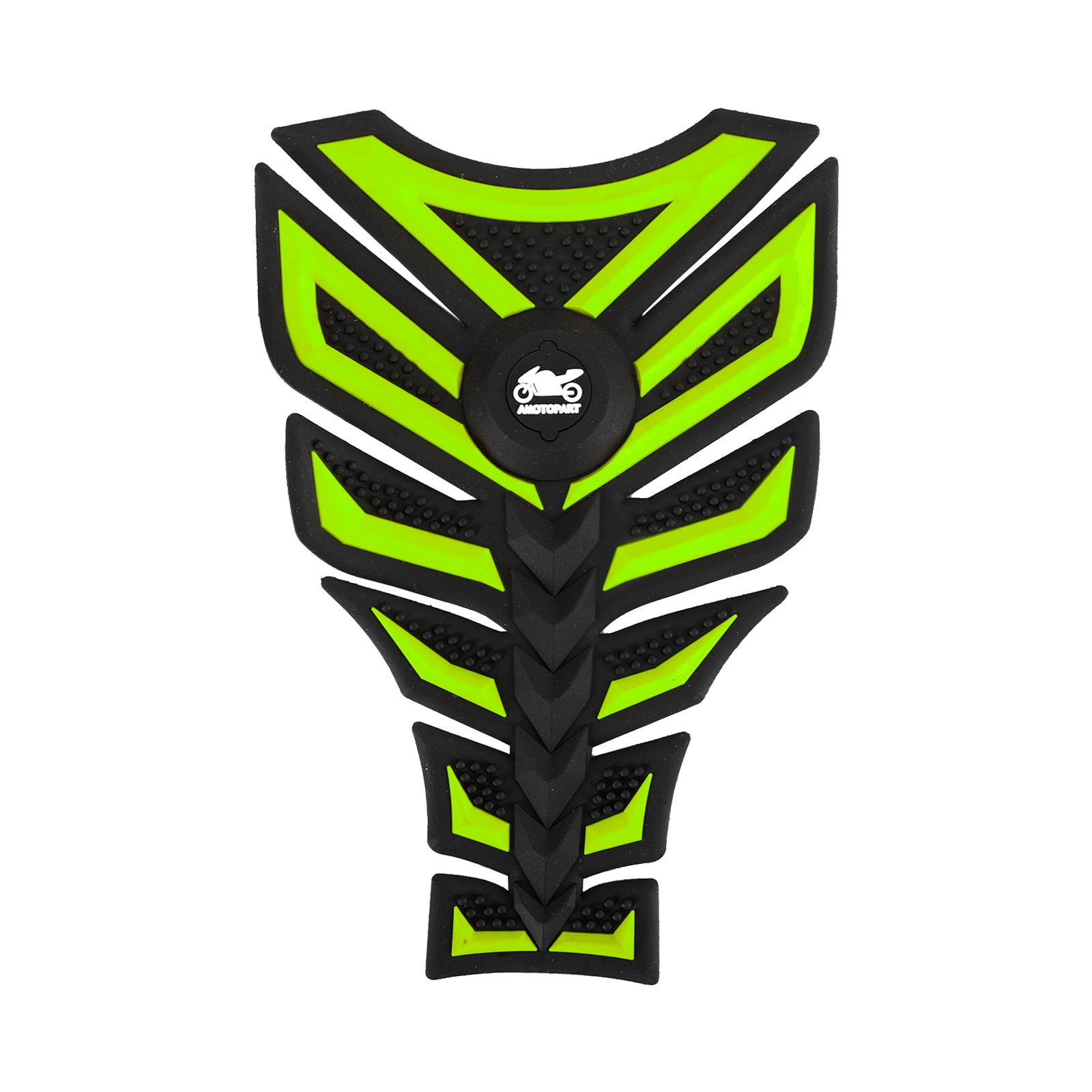 Protector de almohadilla de tanque de gasolina de Gel de goma para motocicleta 3D, calcomanía y pegatina Tankpad