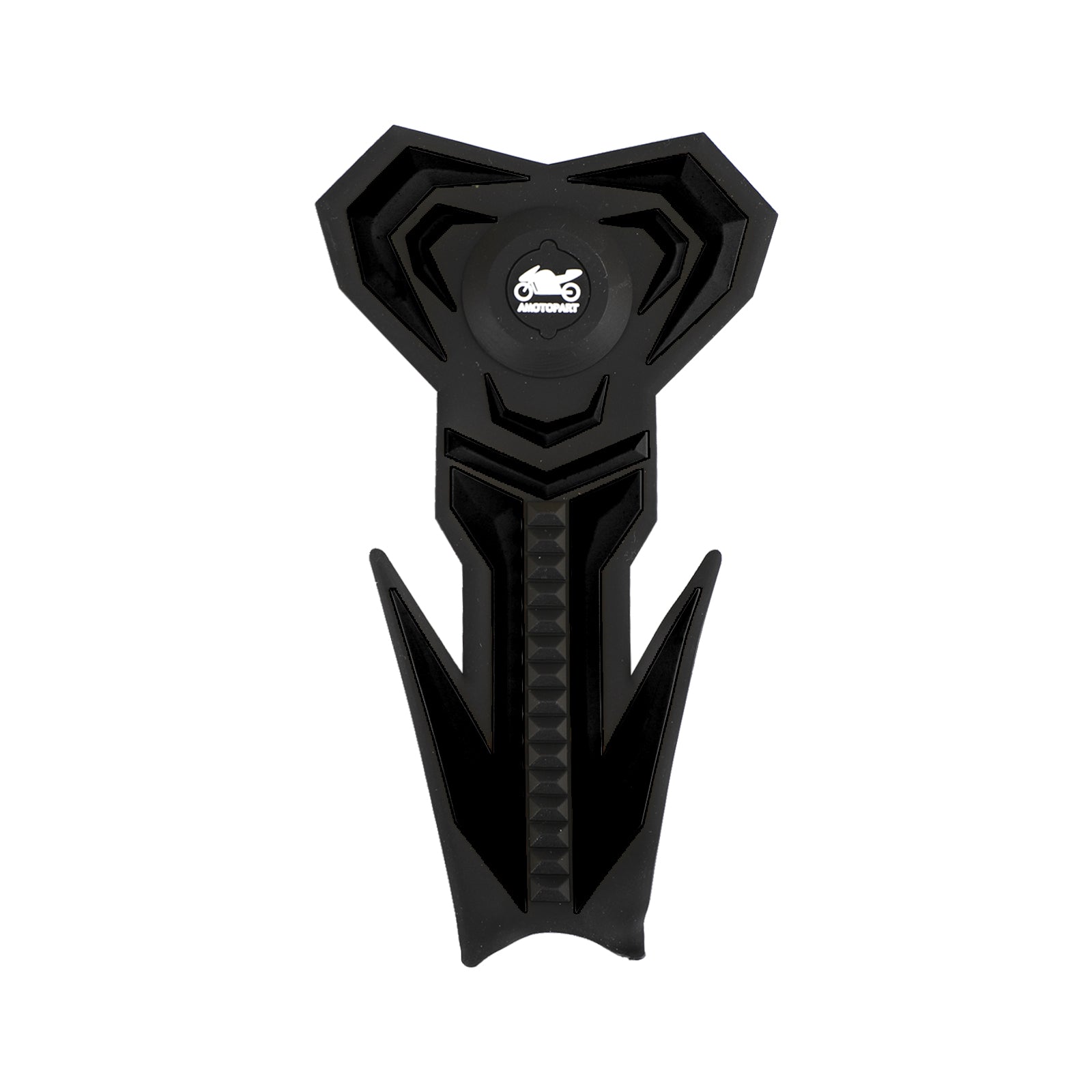 Protector de almohadilla de tanque de gasolina de Gel de goma para motocicleta 3D, calcomanía y pegatina Tankpad