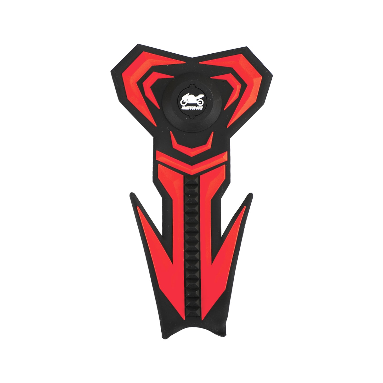 Protector de almohadilla de tanque de gasolina de Gel de goma para motocicleta 3D, calcomanía y pegatina Tankpad