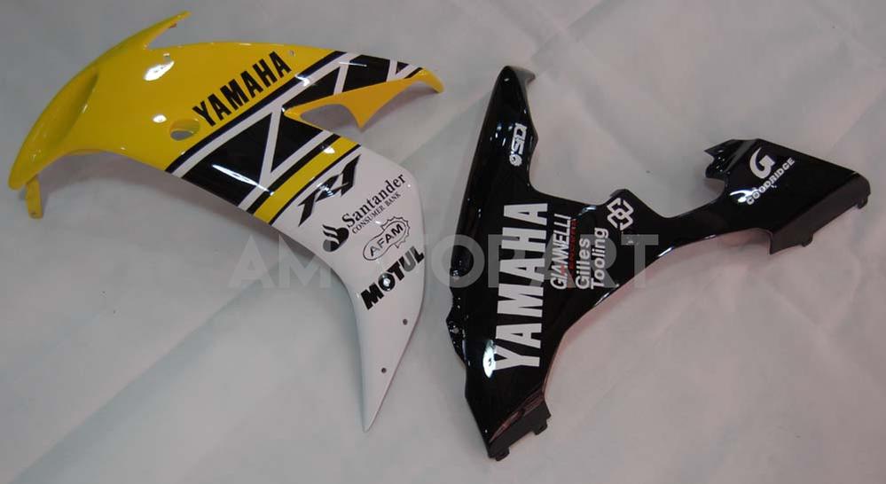 Amotopart 2004-2006 Yamaha R1 Fairing Yellow Kit
