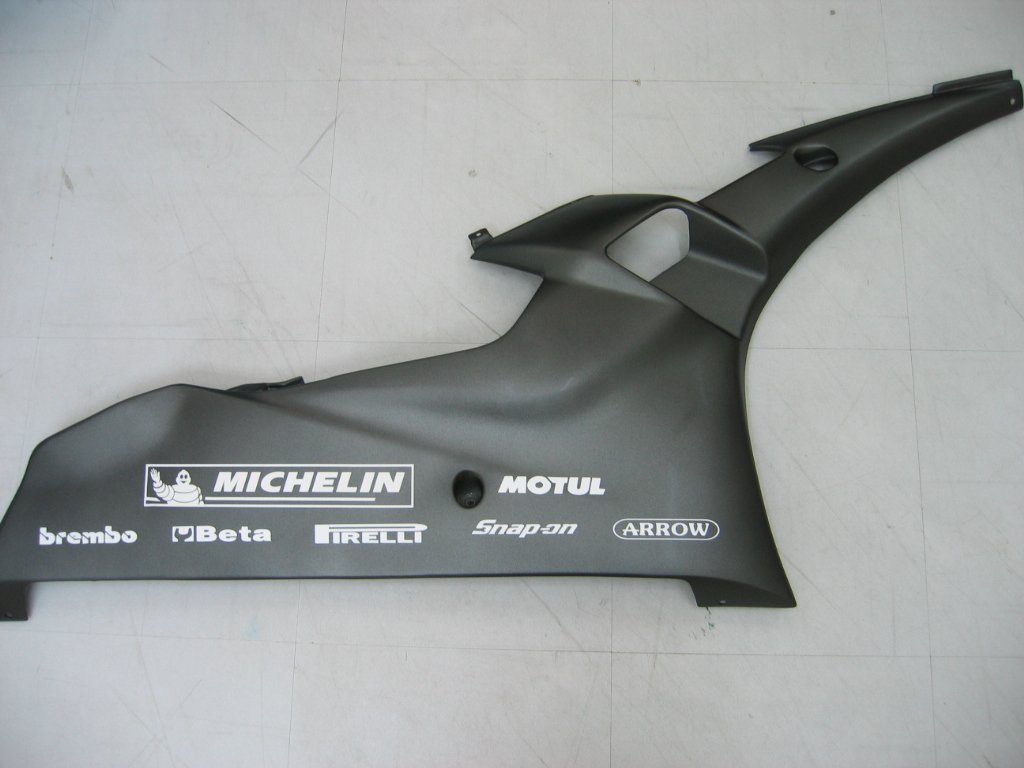 Amotopart Fairings Yamaha YZF-R6 2006-2007 Fairing Black White Fairing Kit
