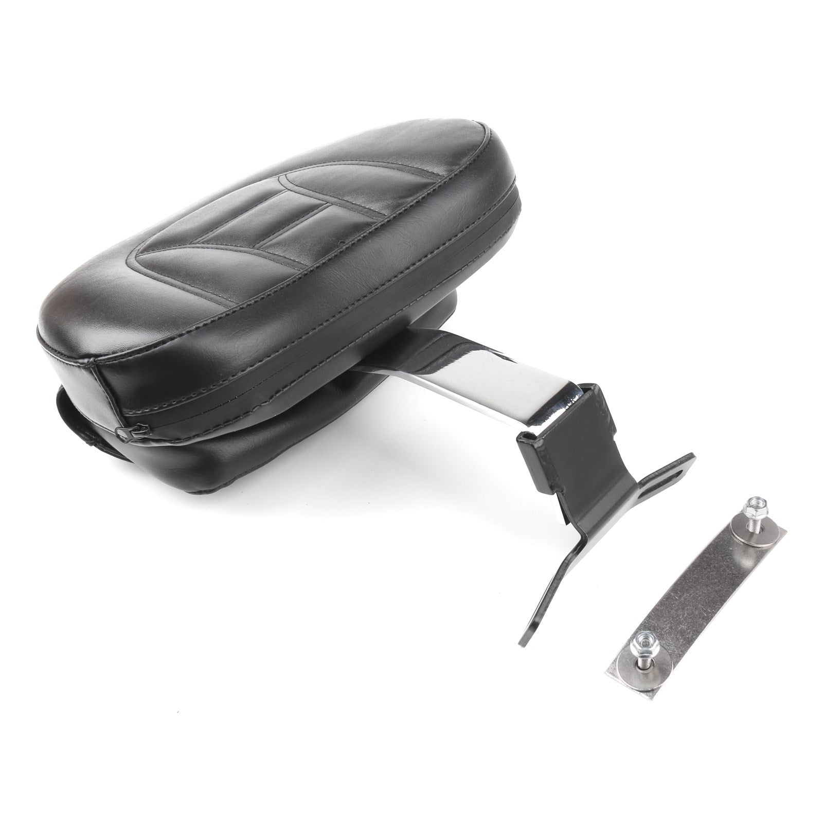 調整可能なドライバー ライダー バックレスト パッド 07-2019 ファットボーイ ヘリテージ ソフテイル ジェネリック用