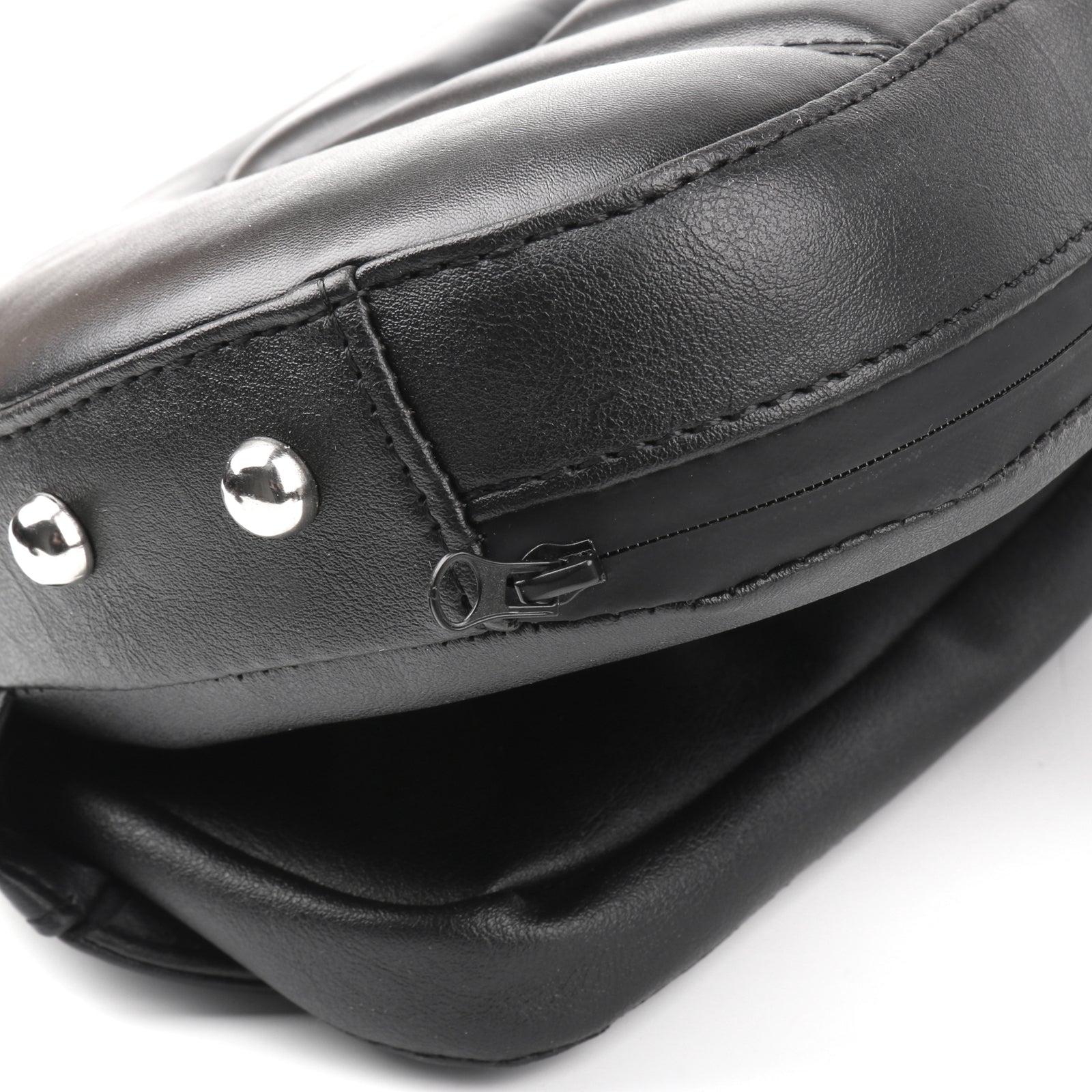 運転席ライダーバックレストパッド 07-17 ファットボーイ FLSTF ヘリテージ ソフテイル CH 汎用