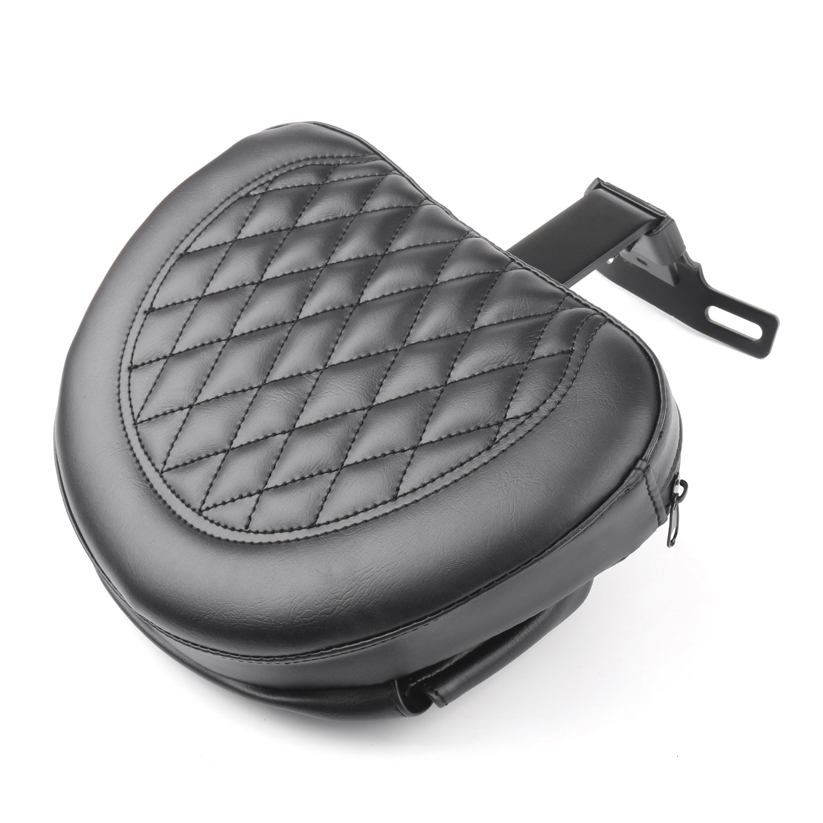 ドライバー ライダー バックレスト パッド 07-17 ファットボーイ FLSTF ヘリテージ ソフテイル ジェネリック用