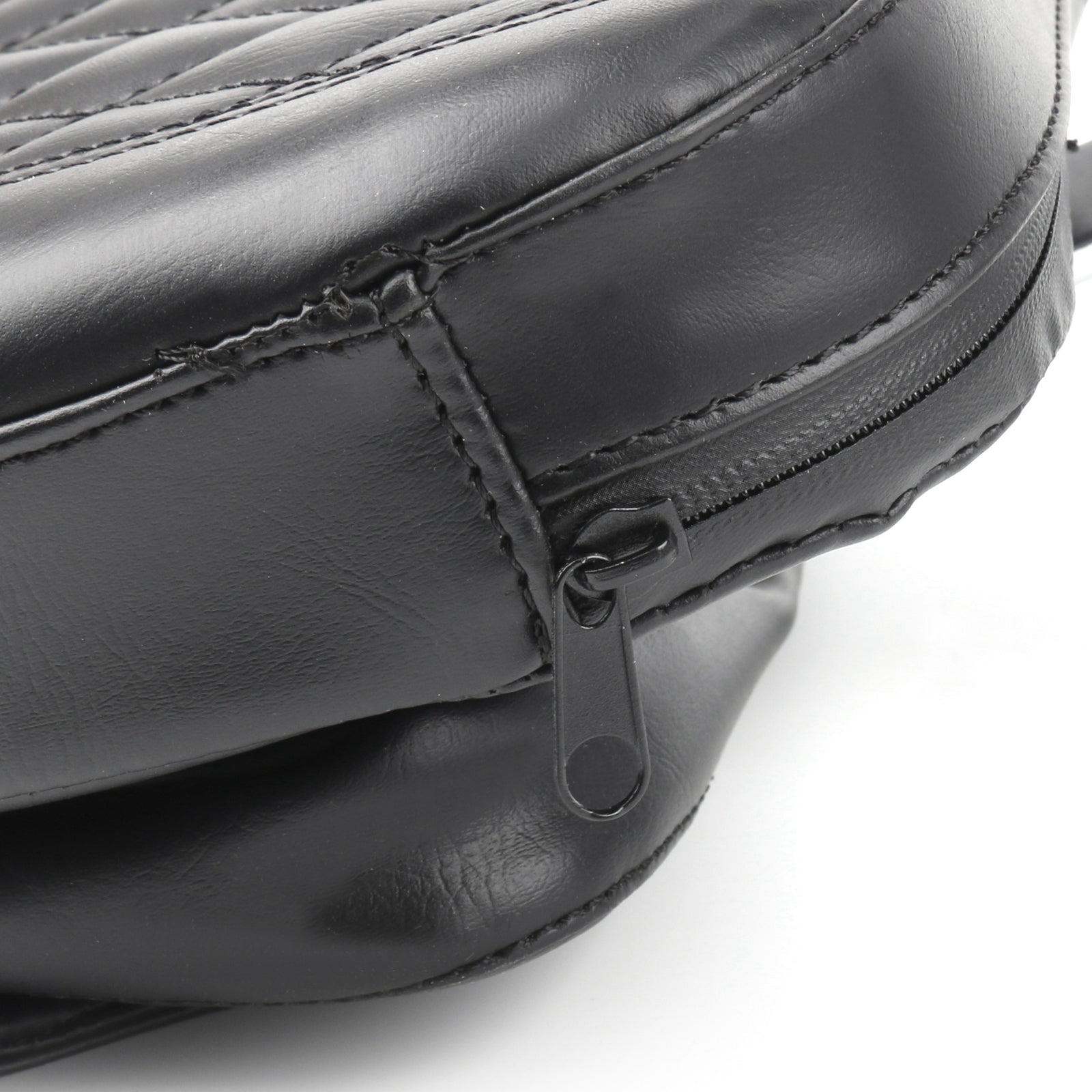 ドライバー ライダー バックレスト パッド 07-17 ファットボーイ FLSTF ヘリテージ ソフテイル ジェネリック用