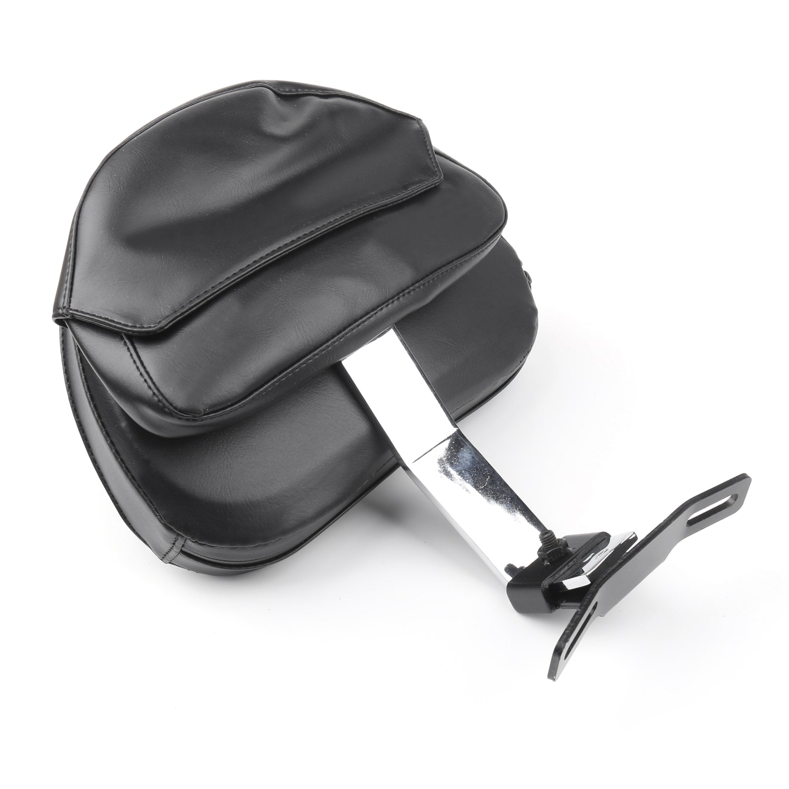 ドライバー ライダー バックレスト パッド 07-17 ファットボーイ FLSTF ヘリテージ ソフテイル ジェネリック用