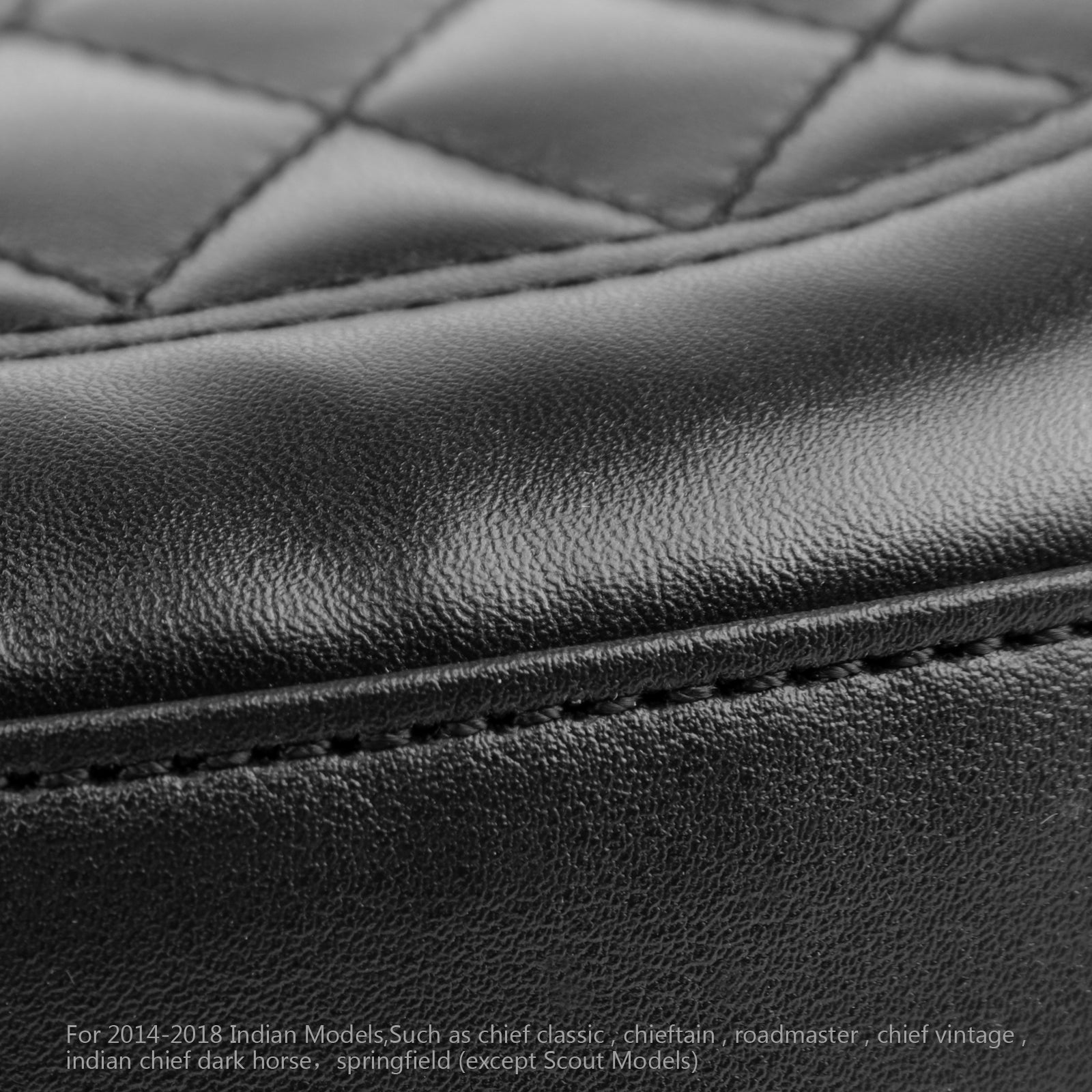 Backrest del conductor enchufable + Kit de montaje para el Chieftain Roadmaster indio 14-23 BLK Generic