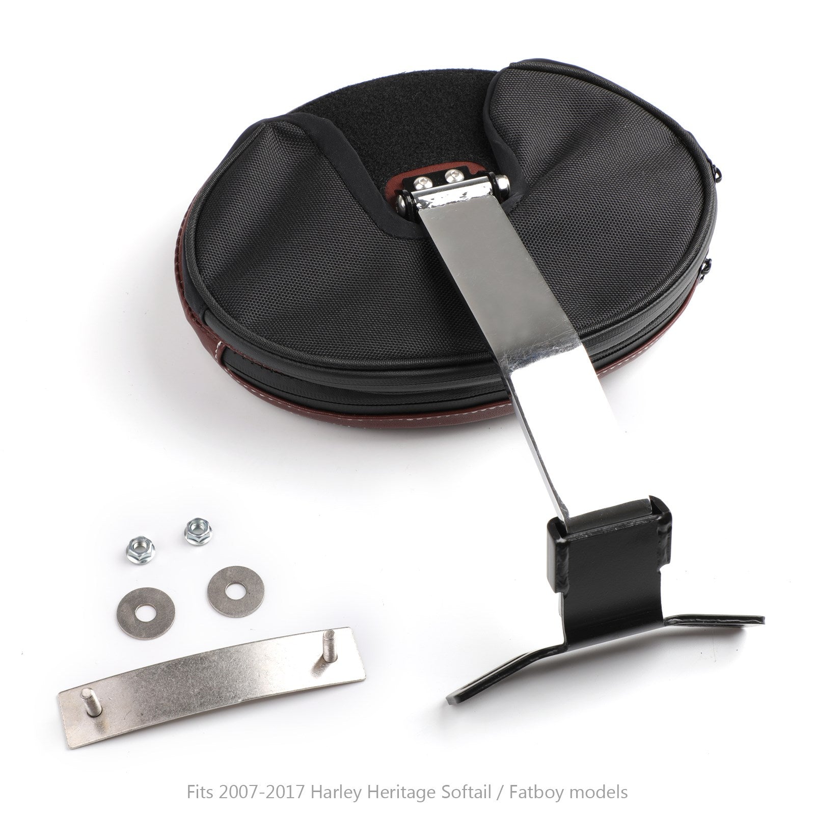 運転席用 ライダーバックレスト バックレスト ファットボーイ ヘリテージ ソフテイル 07-17 汎用