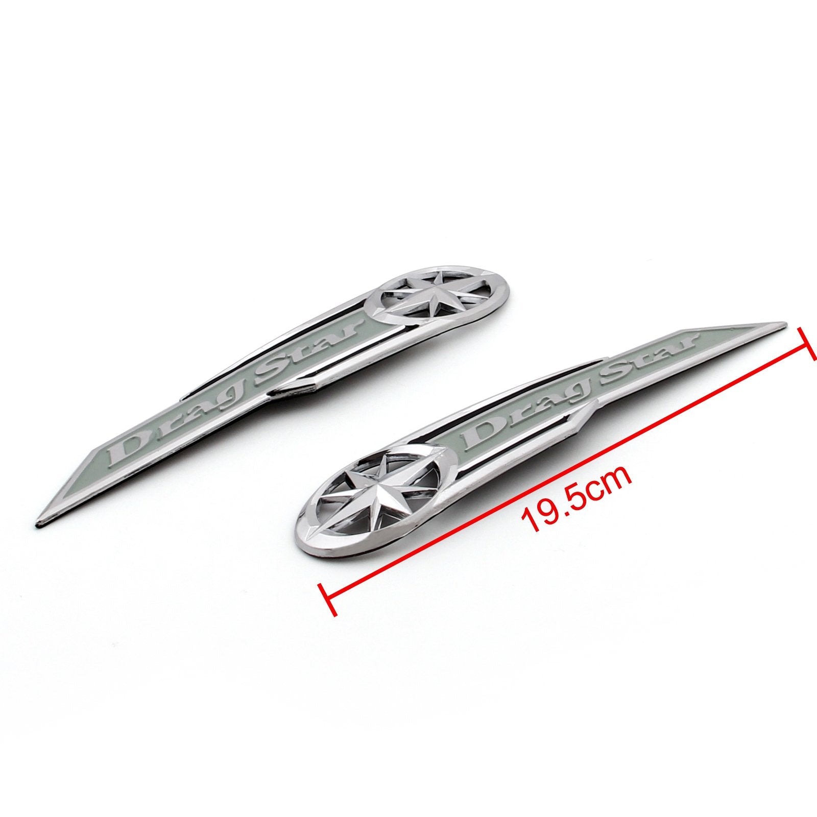 Yamaha Gas Tank Protector Emblem Badge Decals Fit pour Yamaha Drag Star