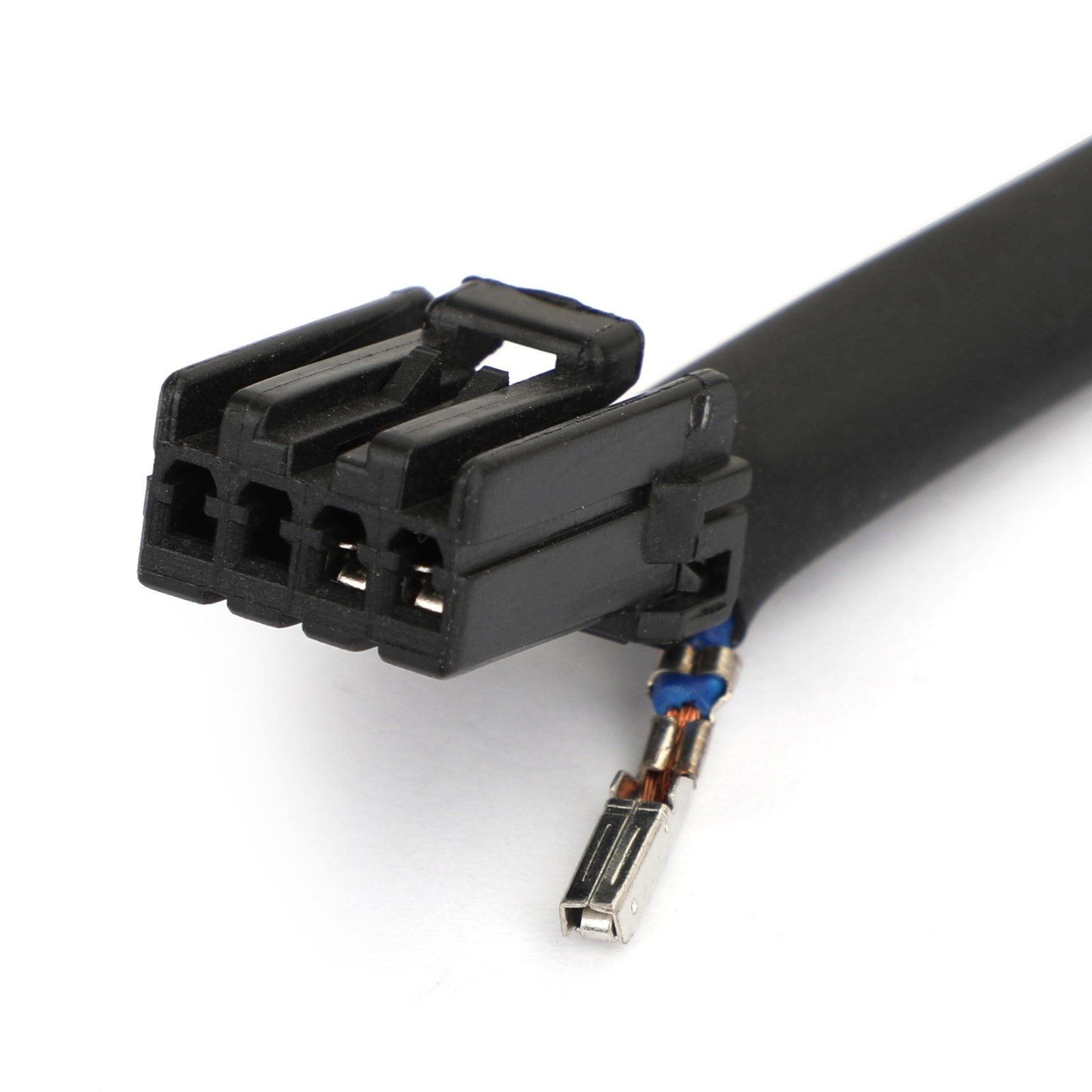 Red LED Tail Brake Light Lamp For Road King Glide Touring Black