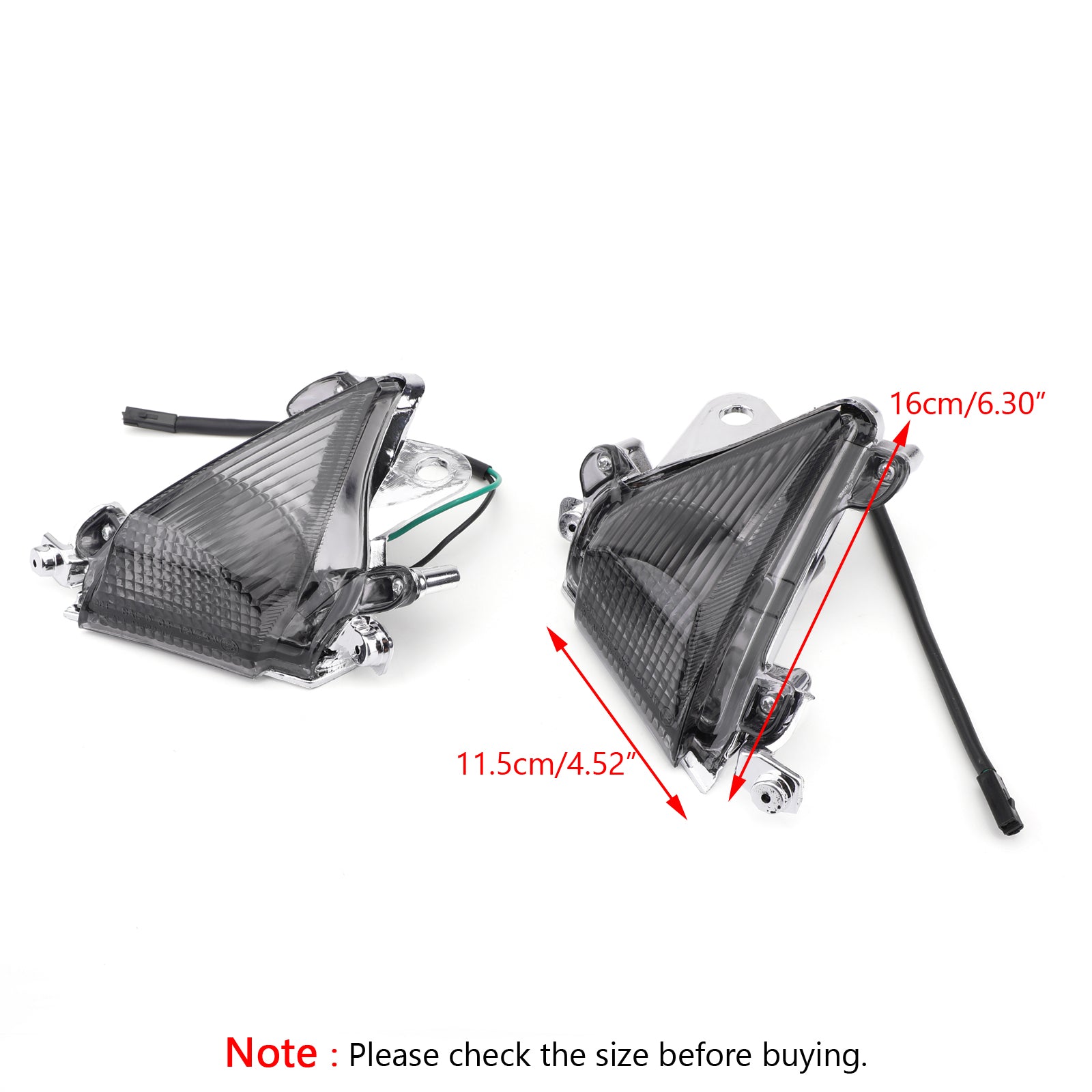 ZX10R 2004-2005 Front Turn Signals Lens