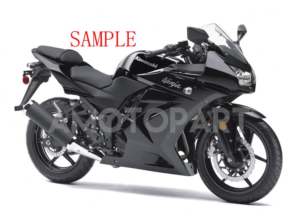 Amotopart Fairings 2008-2012 Kawasaki ZX250 Faring G-Black Kit