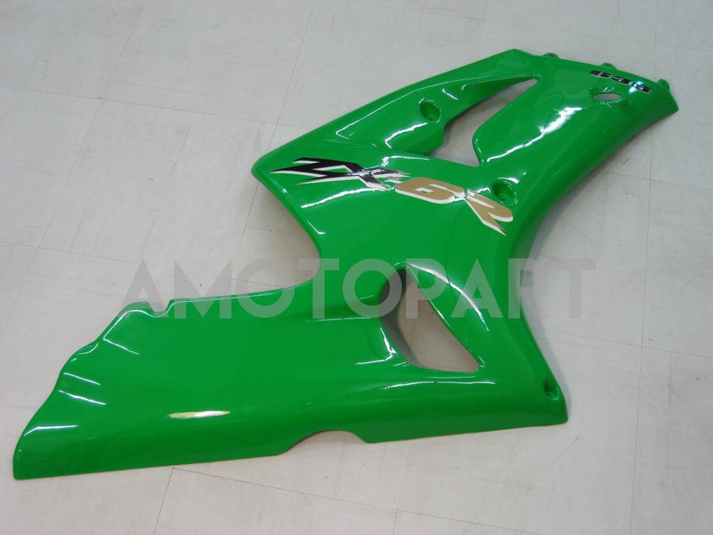 Amotopart 2003-2004 Kawasaki ZX6R FAIRION Green Kit