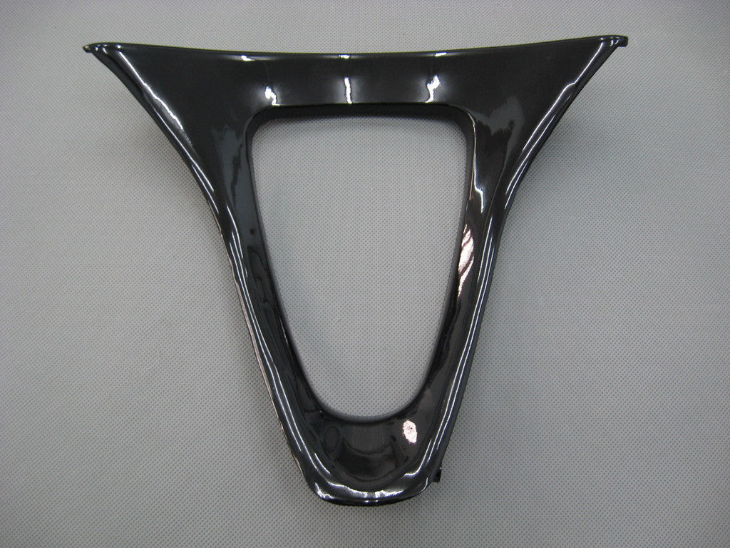 Amotopart 2003–2004 Kawasaki ZX6R Verkleidung, Schwarz&Weißes Kit